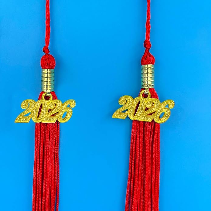 50 pieces 2026 Year Charm for Graduation Tassel Graduation Charm Pendant for DIY Jewelry Making