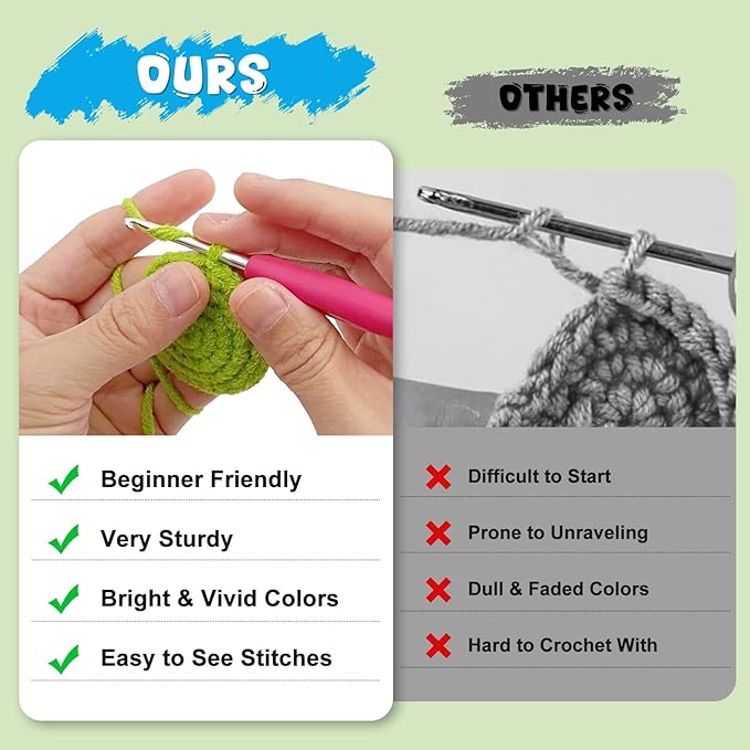 Totiro Crochet Kit for Beginners, Sunflower Amigurumi Starter Kit, Easy DIY Craft Set with Step-by-Step Video Tutorials, Flower Crochet Pattern Learning Kit for Teens Adults Birthday Gift with Lanyard