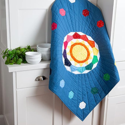 Riley Blake Quilt Project of The Month Kit: Easy DIY Designs for Every Season, for Quilting, Apparel, Crafting, and Home Decor (Table Topper - June)