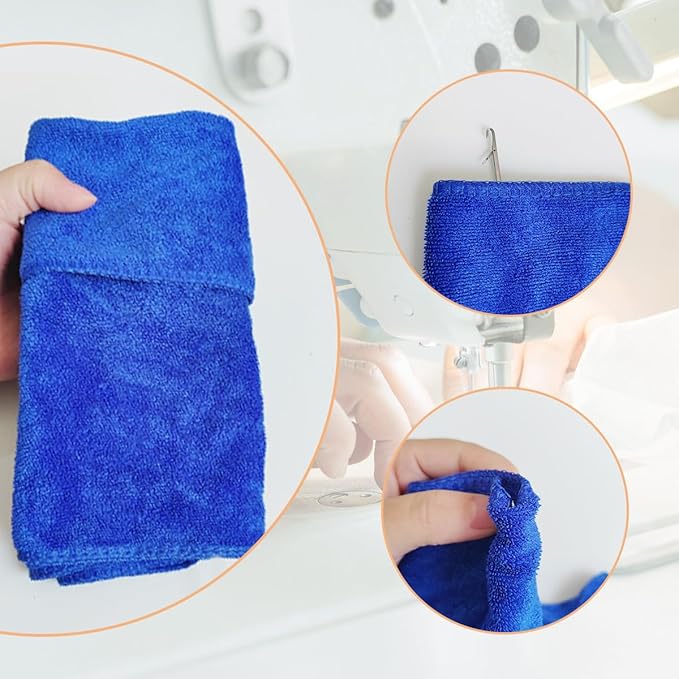 6 Pcs Sewing Loop Turner Hook, Crochet Sewing Supplies, Stainless Steel Loop Turner Hook for Fabric, Strips, DIY Accessories