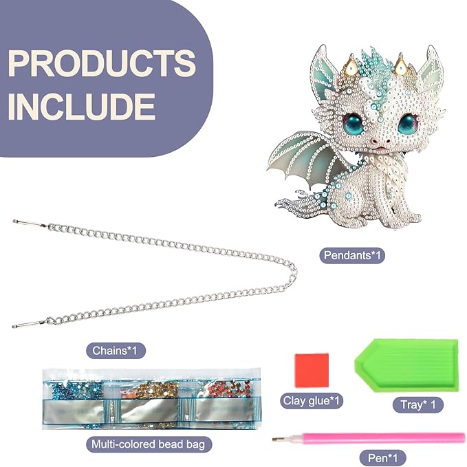 TDFERAN Diamond Painting Pendant Dinosaur DIY Gem Art Hanging Handmade Art Decoration Kit Garden Window Pendant Diamond Painting Wall Hanging Home Decor Hobbies for Womenpainting