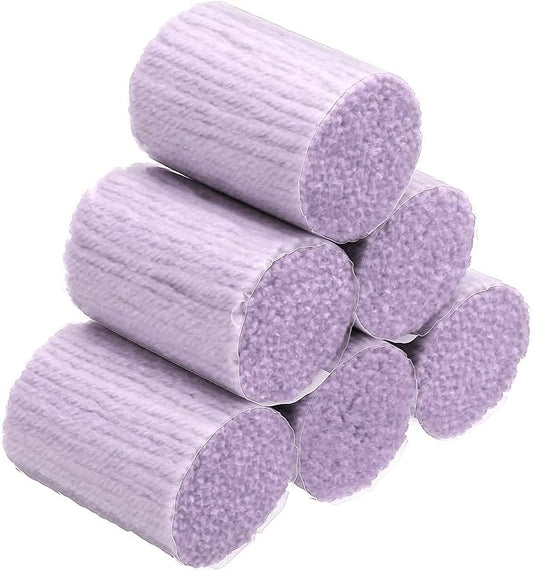 PATIKIL 6 Rolls Latch Hook Yarn, Latch Hook Kit Yarn Precut Hook Rugs Making Crochet Bundles for Latch Hook Rug Adults Beginners Tapestry DIY Craft, Pink Purple