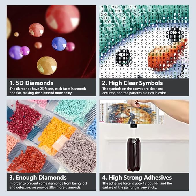 SJUTOUCI Snowman Diamond Art Kits for Adults, Diamond Painting Kits for Beginners, 5D Round Diamond Dots Gem Craft Art Home Wall Decor 12x12 inch, Winter