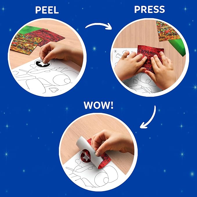 skillmatics foil fun - paw patrol, mess-free art & craft kits for kids, diy creative activity, travel toys, gifts for fans of chase, marshall, skye, girls, boys, ages 4, 5, 6, 7, 8 and up