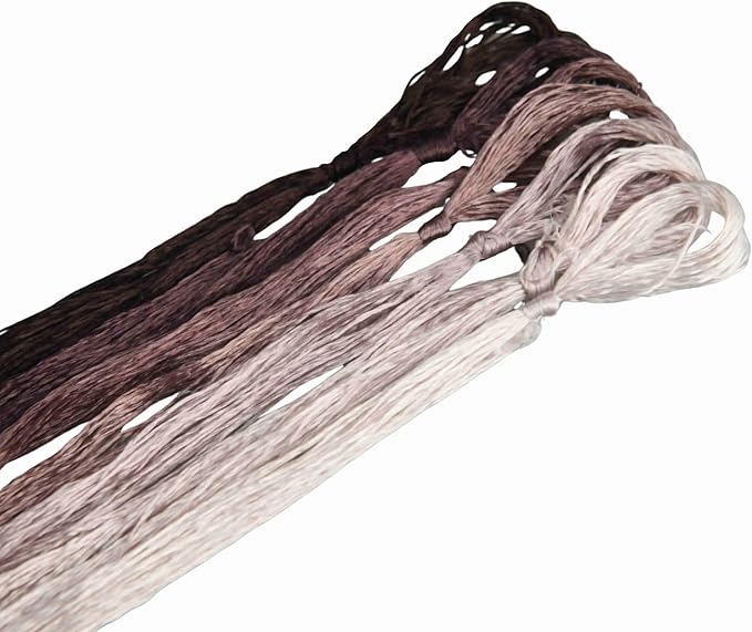 Mulberry Silk Floss Embroidery Thread Floss-Cross Stitch Threads China Silk Woven Jewelry Threads DIY Sewing Kits (23)