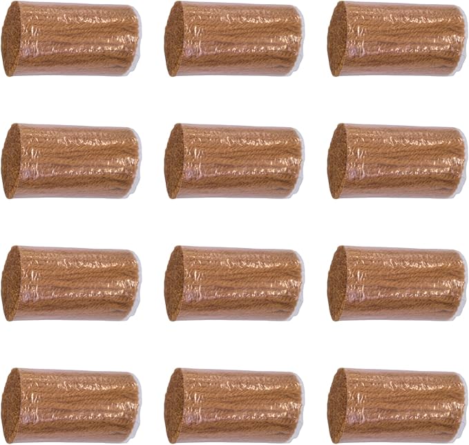 Yglnden 12 RollsLatch Hook Kit Colorful Yarn Bundles Cut Rug DIY Latch Hook for Handmake Craft Sewing Knitting for Adults (Brown #16)
