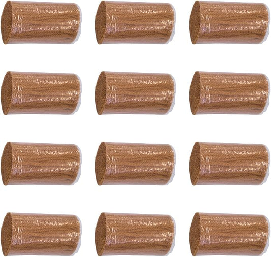 Yglnden 12 RollsLatch Hook Kit Colorful Yarn Bundles Cut Rug DIY Latch Hook for Handmake Craft Sewing Knitting for Adults (Brown #16)