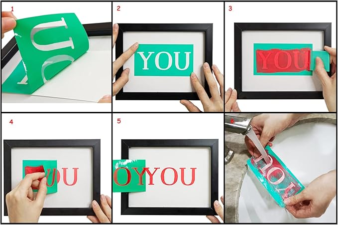 DGAGA Halloween Silk Screen Stencils Reusable Self Adhesive Chalk Mesh Stencils Autumn Silkscreen Transfers for Painting on Wood,Craft,DIY Farmhouse Screenprinting Starter Kit for Chalk Paste