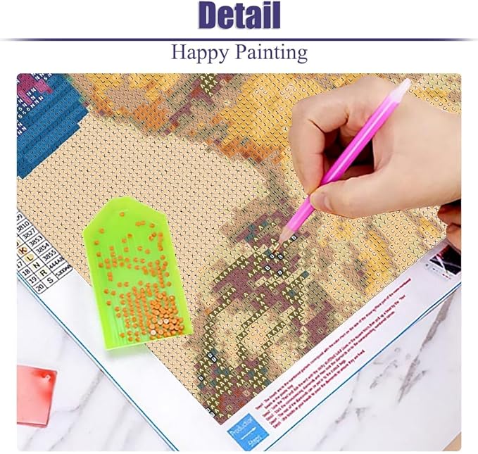 WUDWL Diamond Painting Kits for Adults - Tree of Life DIY 5D Diamond Art Kits Full Drill Diamond Dots Paintings with Diamonds Gem Art and Crafts Home Decor 12x16inch