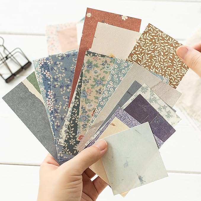 MAXLEAF 360PCS Vintage Scrapbook Paper for Journaling Crafting Planner Bullet Junk Journal, Aesthetic Decorative Paper Scrapbooking Supplies Kit