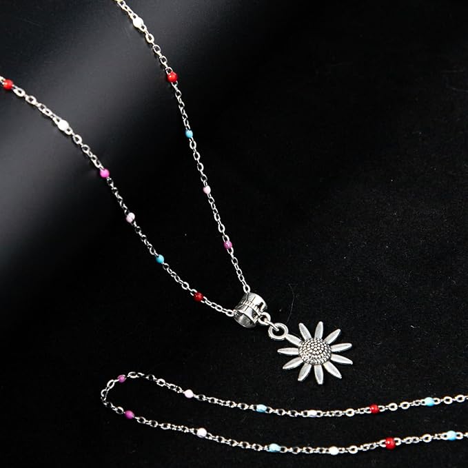 Stainless Steel Enamel Chain for Jewelry Making, Oil Drip Rainbow Jewelry Chains for DIY Necklace Bracelet Craft Jewelry Making Supplies with Stainless Steel Jump Rings Lobster Clasps Connectors