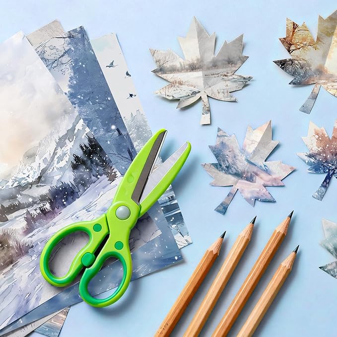 Aesthetic Scrapbook Paper Holiday Themed Pattern Paper 6×6,24 Sheets Single-Sided Boho Scrapbooking CardStock Papers Pad for Holiday Cardmaking DIY Origami Journaling.