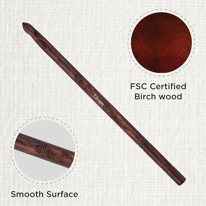 KnitPro Dreamz Single-Ended Crochet Hook | 7mm