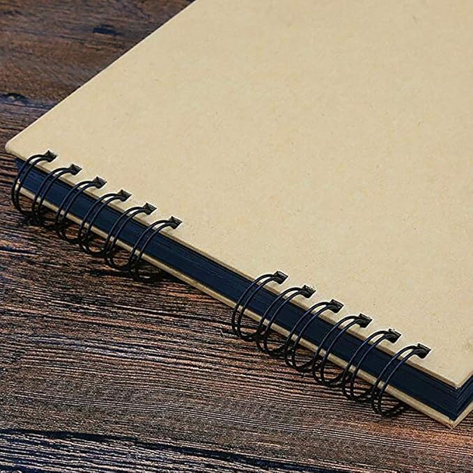 Gotideal DIY Scrapbook Album Craft Paper Wedding and Anniversary Photo Album Family Scrapbook，DIY Accessories and Scrapbooking Supplies,40 Sheets（Yellow）