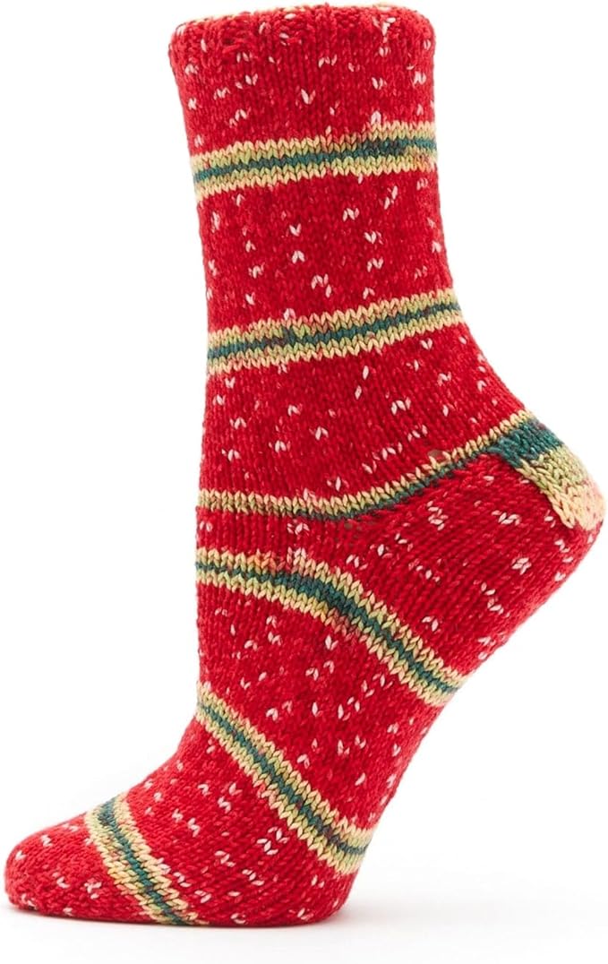 Premier Yarns Fruits, Acrylic Sock Yarn, 2-Pack Bundled with Bella's Crafts Stitch Markers (Strawberry)