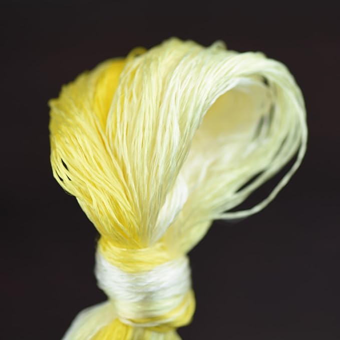 Natural 100% Silk Thread, Handmade Embroidery Thread Silk Floss 8 Colors 110m Each (75)