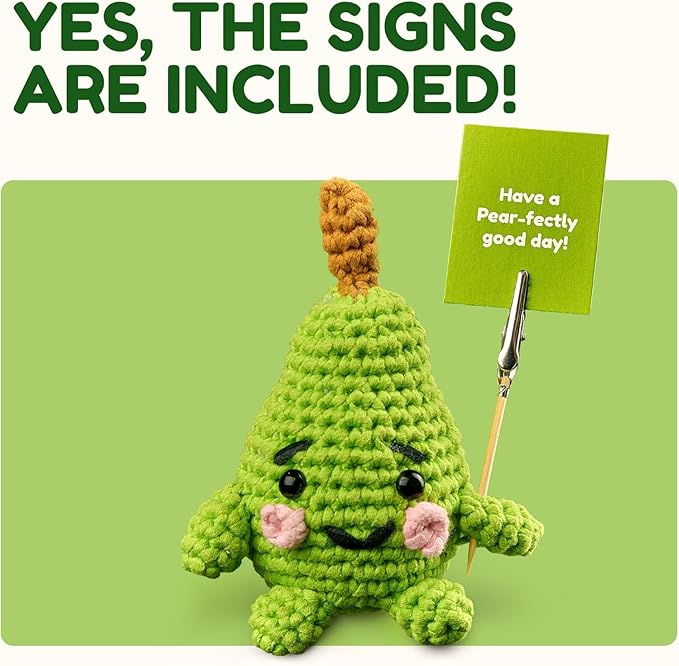 JOYBERRI Crochet Kit for Beginners - Beginner Crochet Kit for Adults and Kids - Learn to Make Amigurumi Animals with Step by Step Videos - All Materials Included