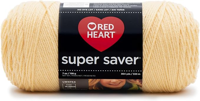 RED Heart Super Saver Yarn, Cornmeal