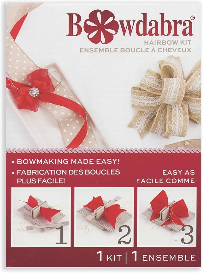 Morex x Bowdabra Hairbow Making Kit, Grey