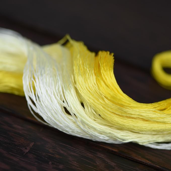 Natural 100% Mulberry Handmade Embroidery Silk Thread Silk Floss (75)