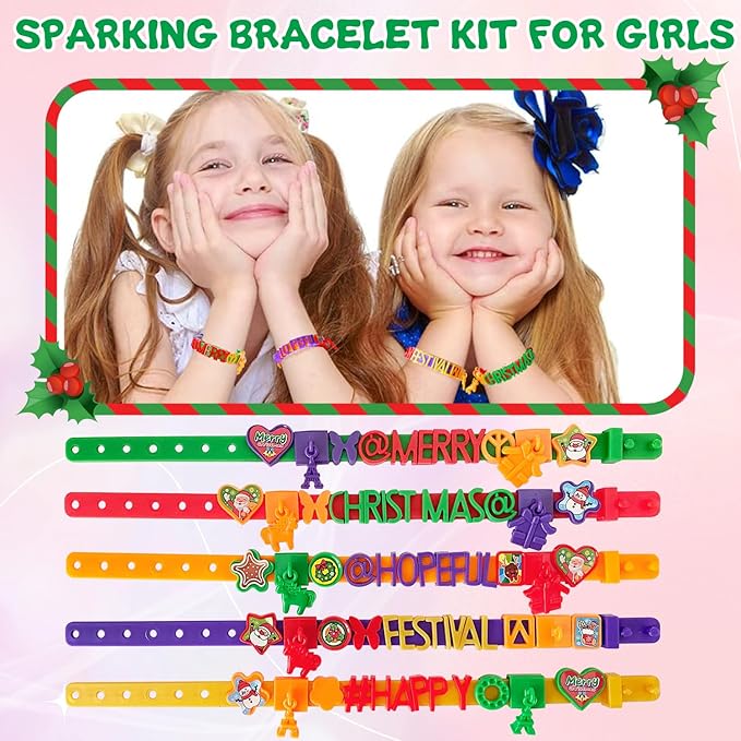 dupamind art & craft kits for kids, diy friendship bracelet making kit for girls, jewelry making, christmas gifts for ages 5-12, toys for ages 5, 6, 7, 8, 9, 10, 11, 12 years old, party craft activity