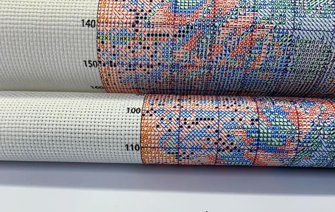 moohue stamped cross stitch kits for adults clearance skull 14ct pre printed cross stitch kits for beginners (skull 3)