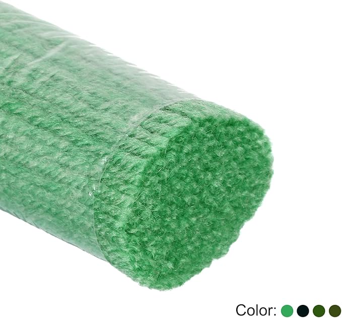 PATIKIL 10 Rolls Latch Hook Yarn, Latch Hook Kit Yarn Precut Hook Rugs Yarn Crochet Colorful for Latch Hook Rug Adults Beginners, Green Tone