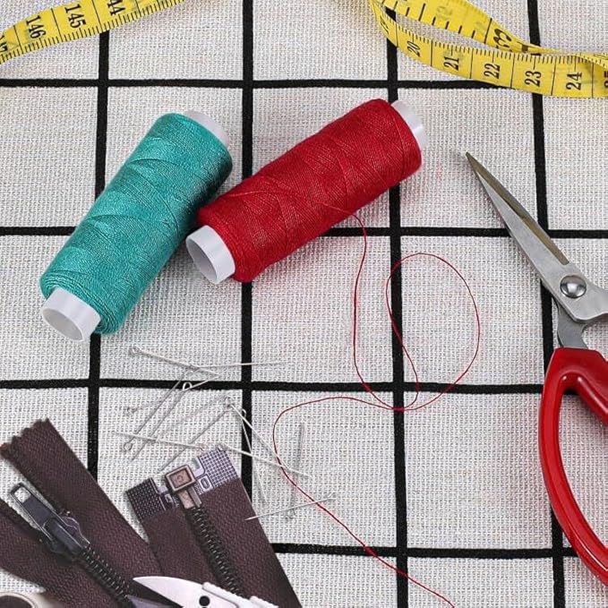 CiaraQ Sewing Threads Kits, 60 Colors Polyester 250 Yards Per Spools for Hand Sewing & Embroidery