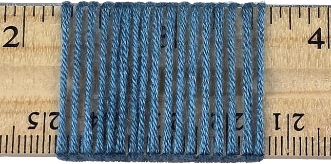 10-Pack of Yonkey Monkey 500 Grams Yarn - 70% Rayon derived from Bamboo, 30% Cotton - Imported - Cowboy Blue 9030