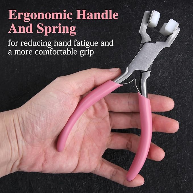 SPEEDWOX Bracelet Bending Pliers Essential Bracelet Kit for Making Metal Stamping Bracelet Bending Bar Kit Bracelet Bending Tool DIY Custom Bracelet Accessories, Jewelry Metal Making Kit Tool