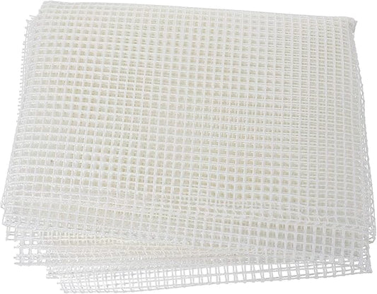 EXCEART Craft Mesh Rug Hooking Mesh Canvas Hook Rug Making Carpet Tapestry DIY Sheet for Embroidery Cross Crafts Decoration 100x150cm Embroidery Tools