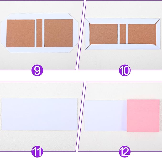 6PCS Book Binding Tool, Easy Scrapbooking Tools Kit for Starter, L Ruler + T Ruler + I Ruler + Corner Miter + Eyelet Guiding for Journal, Notebook, DIY Projects, Scrapbooking Bookbinding (Purple)