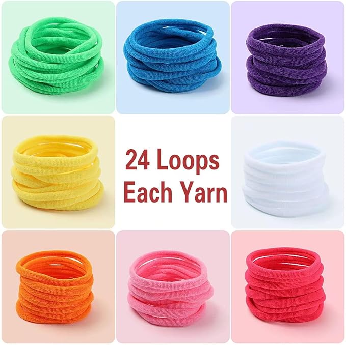kaaper weaving loom kit for beginners adults, loom kit with 192pcs loops diy arts and crafts for girls and boys, potholder loom knitting kit for beginners (weaving loom kit)