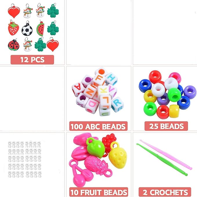 JIYAKO 2000+Rubber Band Bracelet Kit, Loom Bracelet kit,Bracelet Making kit,Friendship Bracelet kit