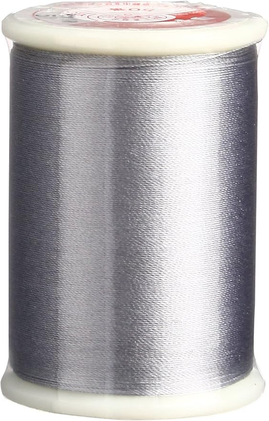 Superior Threads Tire Silk #50 3-Ply 50-Weight High Sheen Silk Embroidery Quilting Sewing Thread - 109 Yard Spool (#051 Silver)