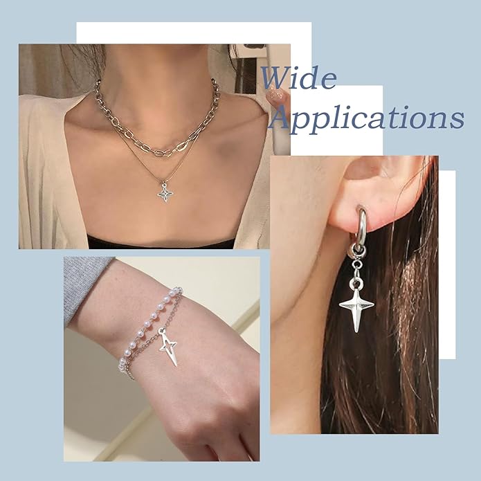 Antique Silver Cross Drink Insect Animal Theme Charms for DIY Jewelry Bracelet Necklace Earring Keychain Decor
