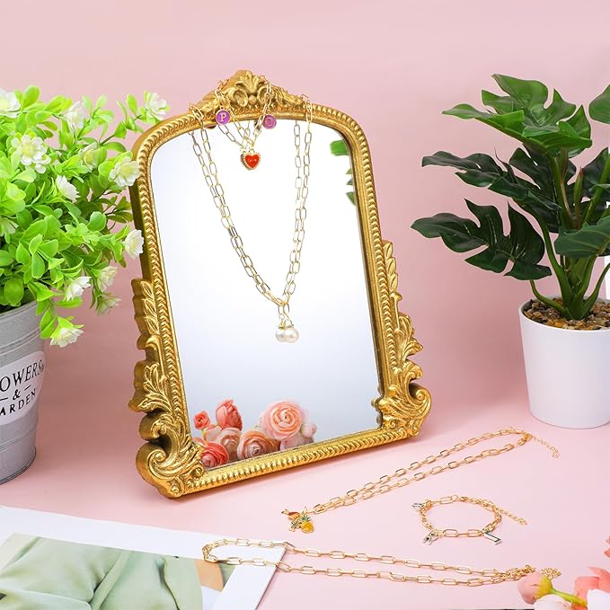 Oqqlin 20 Pcs Paperclip Chain Necklace Bracelet Kit, Gold Charm Necklace Bracelets Making Kit with Lobster Clasps Alloy Paperclip Chain Bulk for DIY Jewelry Making (18 Inch, 6.5 Inch)
