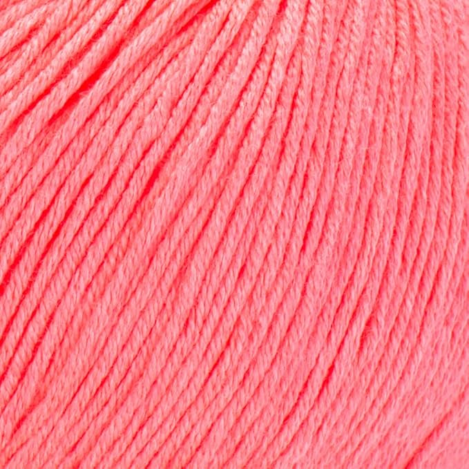 YarnArt Baby Cotton Yarn - Soft Knitting Yarn for Baby & Summer, 50% Cotton 50% Acrylic, 1.76 Oz, 180.44 Yds, Ideal for Amigurumi & Crochet Projects (424)