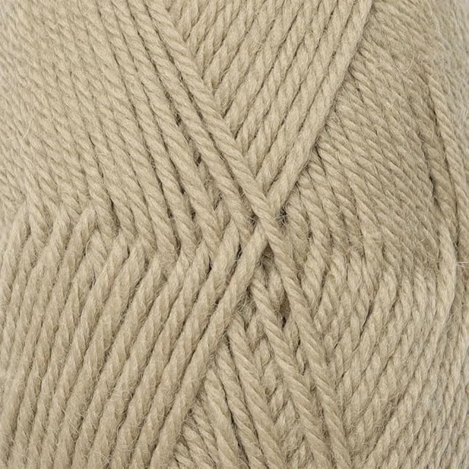 100% Pure Wool Yarn Superwash Set of 3 Skeins (150 Grams) DK Weight - Sourced Directly from Peru - Heavenly Soft and Perfect for Knitting and Crocheting (Wheat Field)