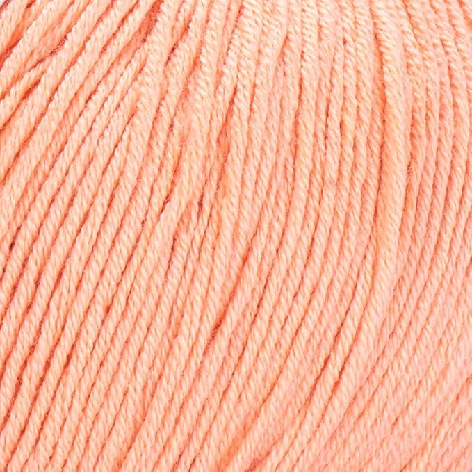 YarnArt Baby Cotton Yarn - Soft Knitting Yarn for Baby & Summer, 50% Cotton 50% Acrylic, 1.76 Oz, 180.44 Yds, Ideal for Amigurumi & Crochet Projects (1, 412)