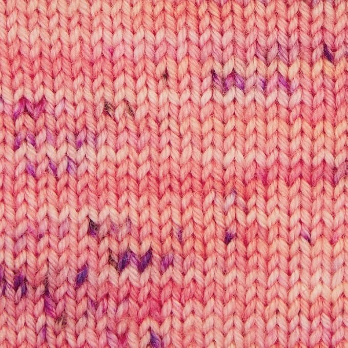 KnitPro Symfonie Fingering Weight Hand Dyed Variegated Yarn Skein | Extra Fine Merino Wool & Polyamide Blend for Knitting & Crocheting, Oeko-TEX Certified 400m, 100g | Terra Blush