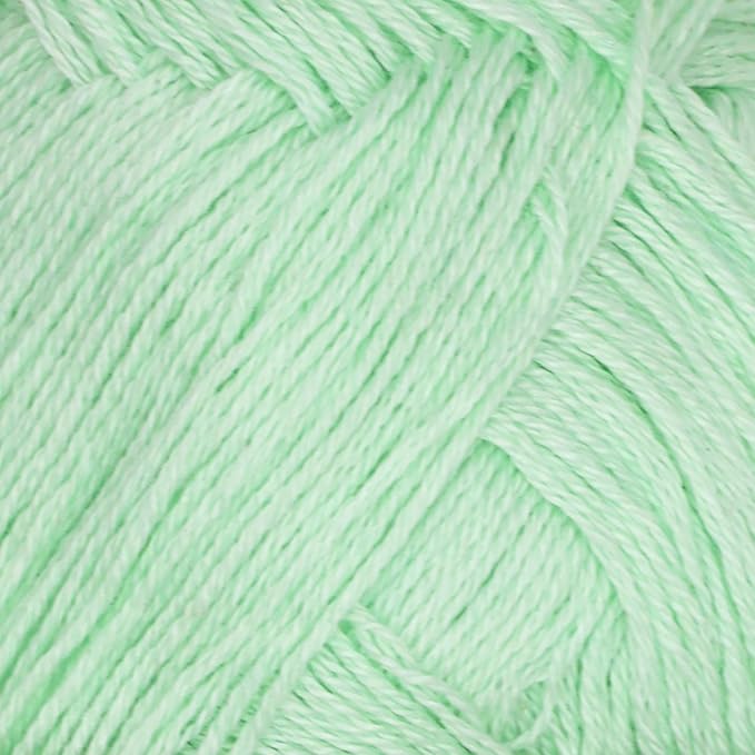 JubileeYarn Baby Soft Bamboo Cotton Yarn - 50g/Skein - Mint Green - 4 Skeins