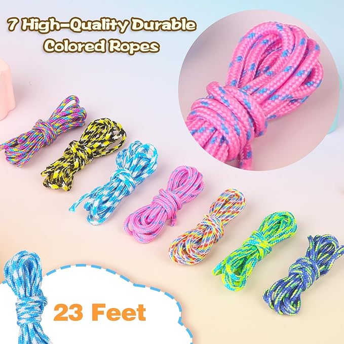 Ecoofor 633 PCS Beaded Keychain Making Kit, Acrylic Alphabet Letter Beads with Heart, Star & Flower Charms for DIY Jewelry, Bag Charm & Keychain Accessories Craft Supplies
