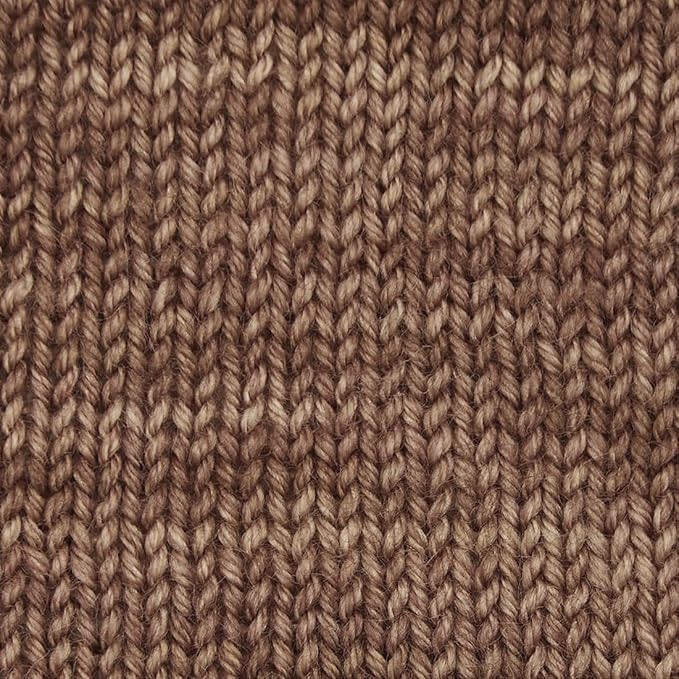 KnitPro Symfonie Fingering Weight Hand Dyed Semi-Solid Yarn Skein | Extra Fine Merino Wool & Polyamide Blend for Knitting & Crocheting, Oeko-TEX Certified 400m, 100g | Terra Jaggery