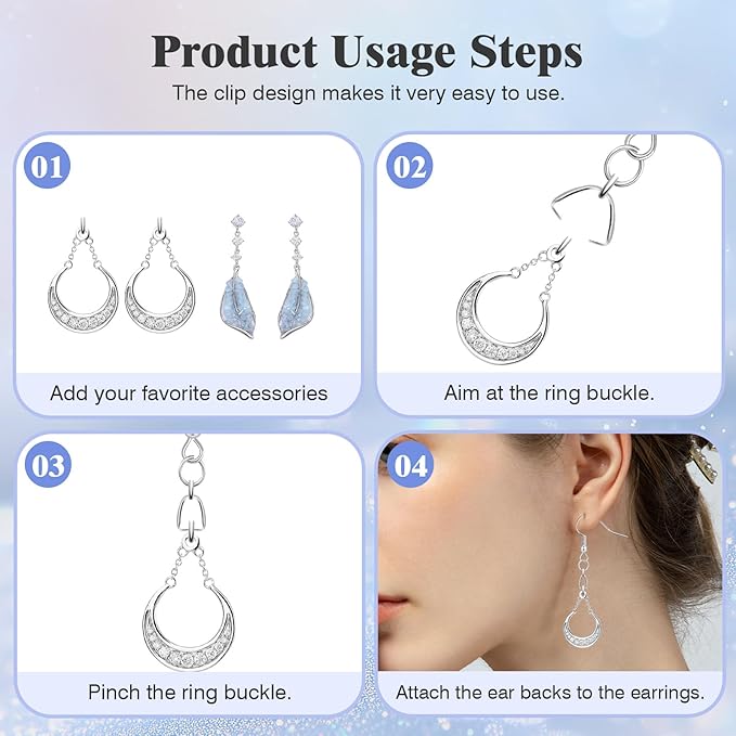 earring hooks 50pcs/25pairs, stainless steel ear wires fish hooks, hypo-allergenic jewelry findings parts for diy jewelry making