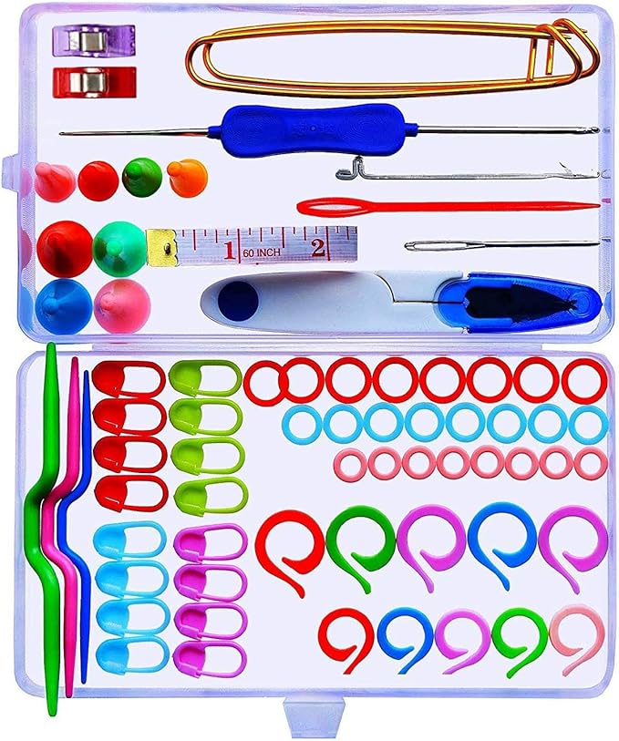 cuteDIY Knitting Accessories Knitting Kit Knitting Supplies Knitting Tools Cable Needles for Knitting Kits