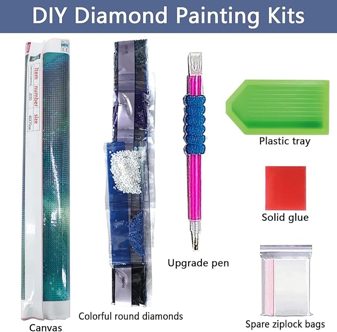 ijbnhd Skeleton Diamond Painting Kits for Adults-Valentine Diamond Art Kits for Adults Full Drill Diamond Painting Skull Gem Art and Crafts Home Decor 14x14inch