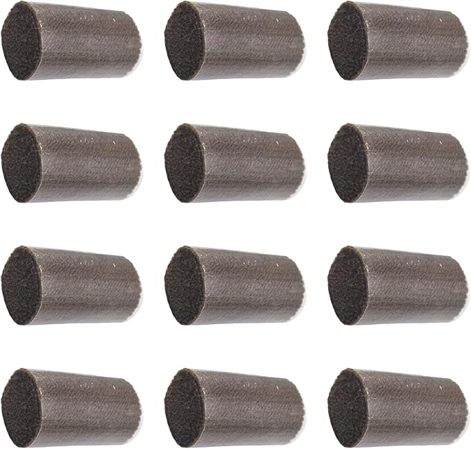 Yglnden 12 Rolls Latch Hook Kit Colorful Yarn Bundles Cut Rug DIY Latch Hook Yarn for Handmake Craft Sewing Knitting for Adults (Brown #36)