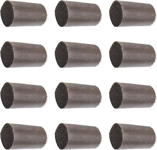 Yglnden 12 Rolls Latch Hook Kit Colorful Yarn Bundles Cut Rug DIY Latch Hook Yarn for Handmake Craft Sewing Knitting for Adults (Brown #36)