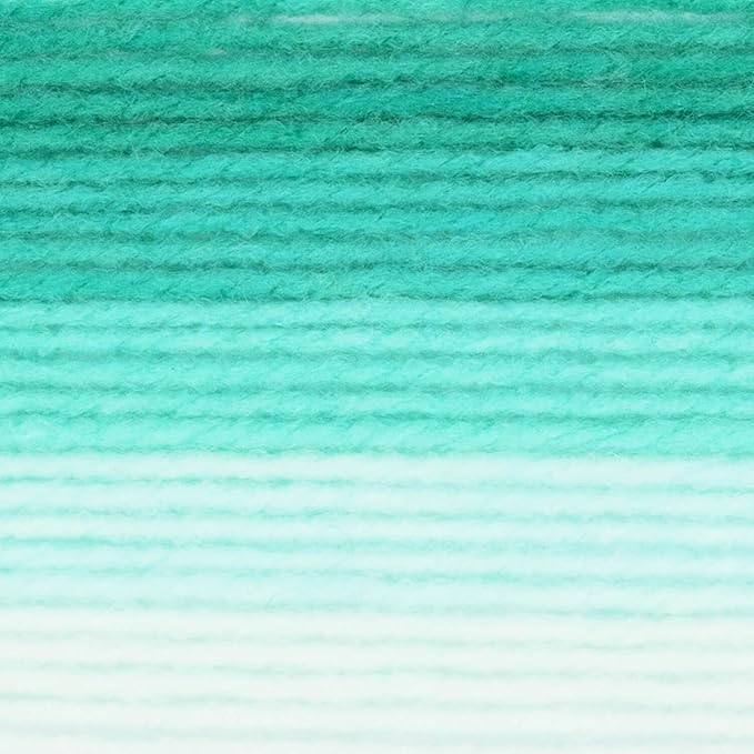 Lion Brand Yarn Mandala Gradient, Multicolor Yarn for Knitting, Crochet and Crafting, Seagreen, 3 Pack
